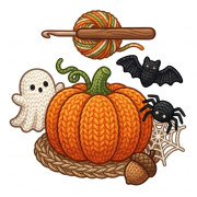 Návody na háčkování Halloween a podzimní dekorace