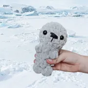 Návod na háčkovaného tuleně, Tuleň Tulík, šedý