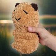 Návod na háčkovanou kapybaru, Kapybara Barunka, hnědá