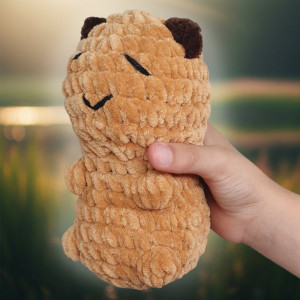 Návod na háčkování, Kapybara Barunka (hnědá)