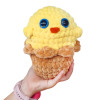 Návod na háčkování, Kuře Cupcake (žluté)
