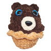 Návod na háčkování, Medvěd Cupcake (hnědý)