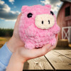 Návod na háčkované prase, Prasátko Růženka, růžové