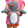 Návod na háčkování, Tučňák Pingu (šedý)