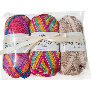 Příze Best Socks, 4-fach, (3ks)