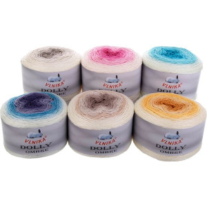 Příze Dolly Ombré, (1ks)