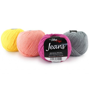 Příze Jeans, (Vlna-Hep), (5ks)