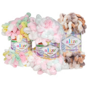 Příze Puffy color, (1ks)