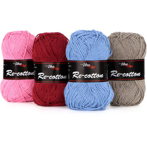 Příze Re-cotton, (5ks)